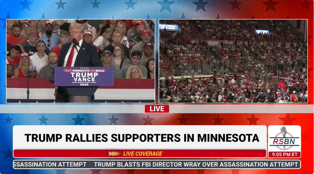 LIVE: President Trump and JD Vance Hold a Rally in St. Cloud, Minnesota ...