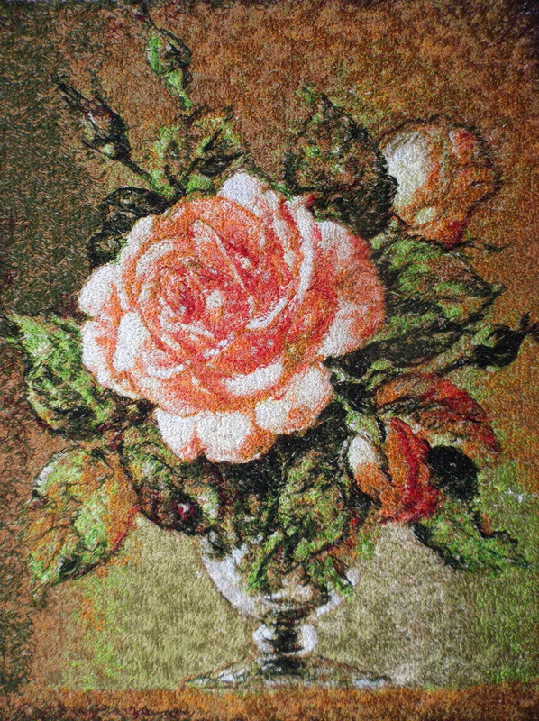 ?оза в бокале