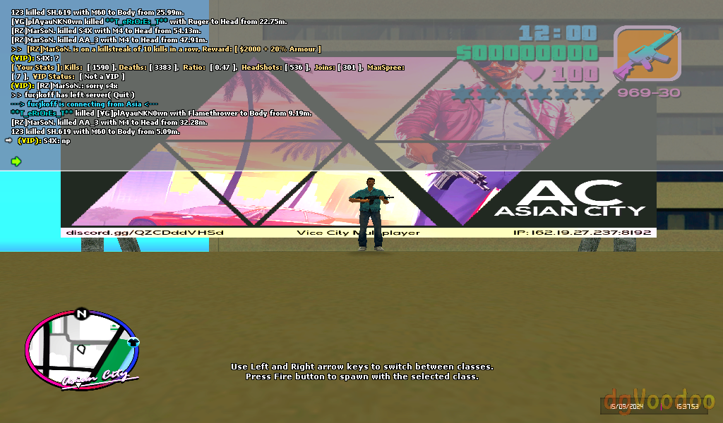 Vice City Multiplayer (GTA_VC) [5816f8bea1263a81c2eaec2ab159c8cee9e9e3dc] 9_15_2024 5_37_53 PM