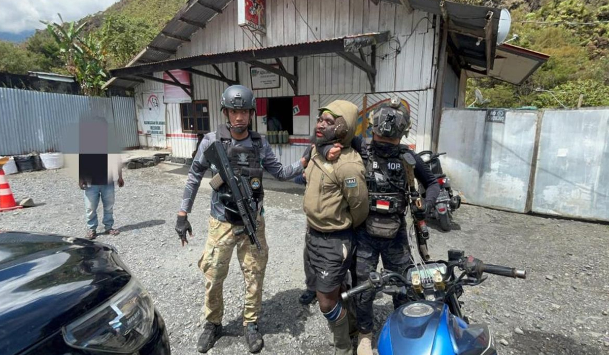 Terungkap! Ini Tampang Sadis Konara Enumbi, Pembunuh Personel Polres Puncak Jaya!