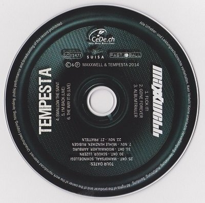Maxxwell / Tempesta - Tabula Rasa / Rollercoaster [Promo CD] (2014) Lossless+MP3