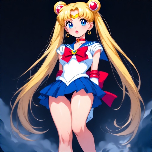 Sailor-Moons-in-very-short-ski-28