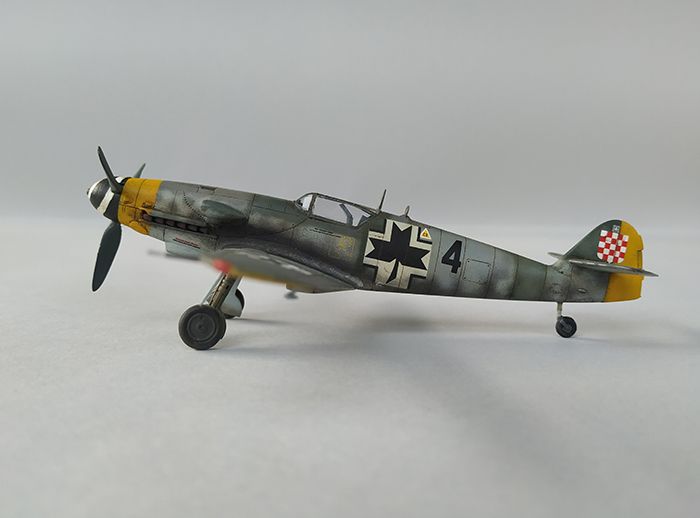 Bf-109G 2.Lj, Hasegawa i Revell 1/72 IMG-20200924-124015