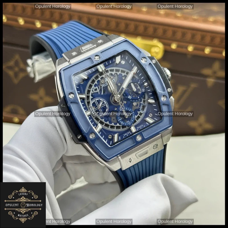 Hublot Spirit of Big Bang Titanium Blue Ceramic 42 mm Automatic Chronograph