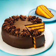 Bolo de cenoura com chocolate sem lactose