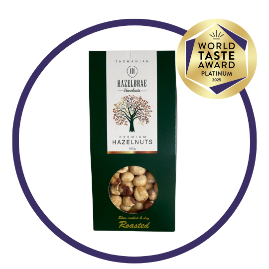 HAZELBRAE HAZELNUTS - ROASTED HAZELNUTS - HAZELNUT