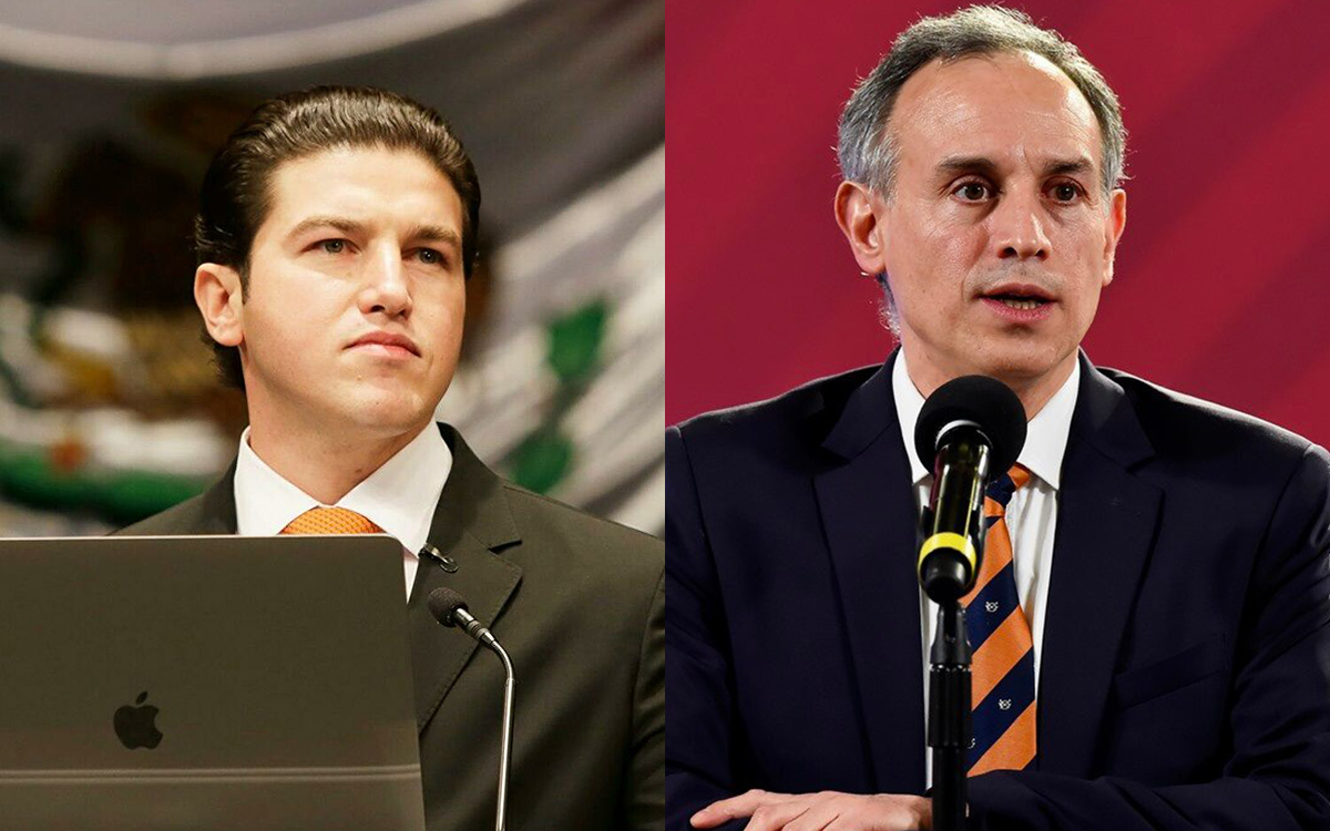 Samuel García se reúne con López-Gatell para solicitar vacunas contra COVID-19