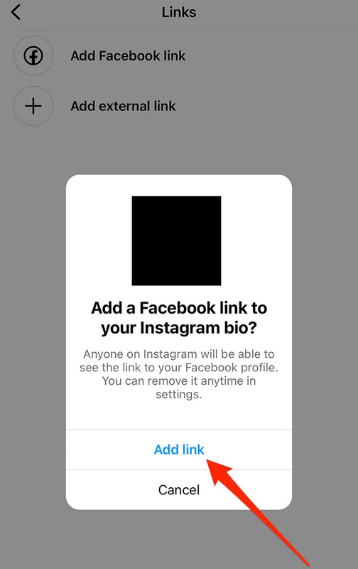 Instagram: Cómo agregar un enlace de Facebook a tu perfil