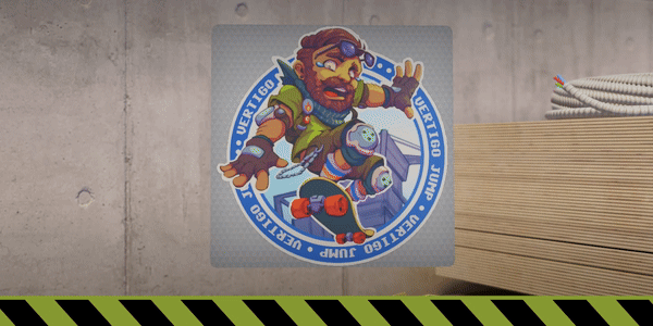 V Jump Sticker Steam Workshop::Skateboarding | Vertigo Jump | Paper