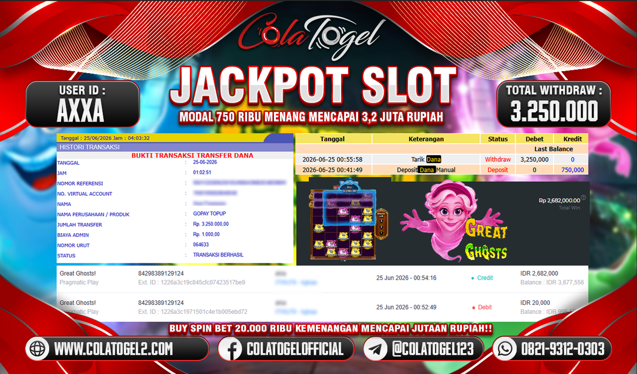 JACKPOT SLOT GACOR!!