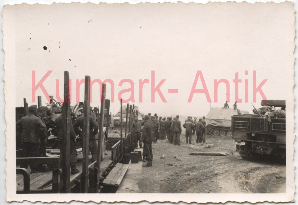 Foto Wehrmacht Russland schwerer Panzer Jäger Ferdinand