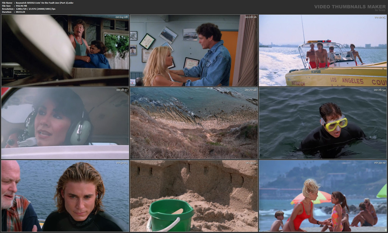 Baywatch S05E02 Livin' On the Fault Line (Part 2).mkv