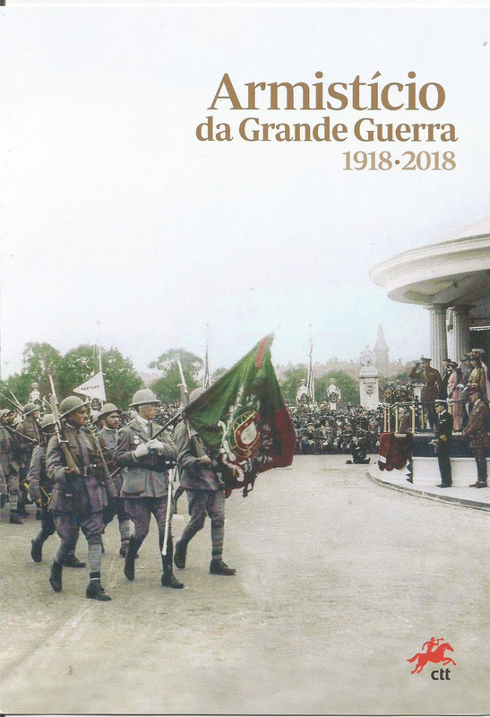 Portugal - 2018 - Centen.  Armistício - pagela