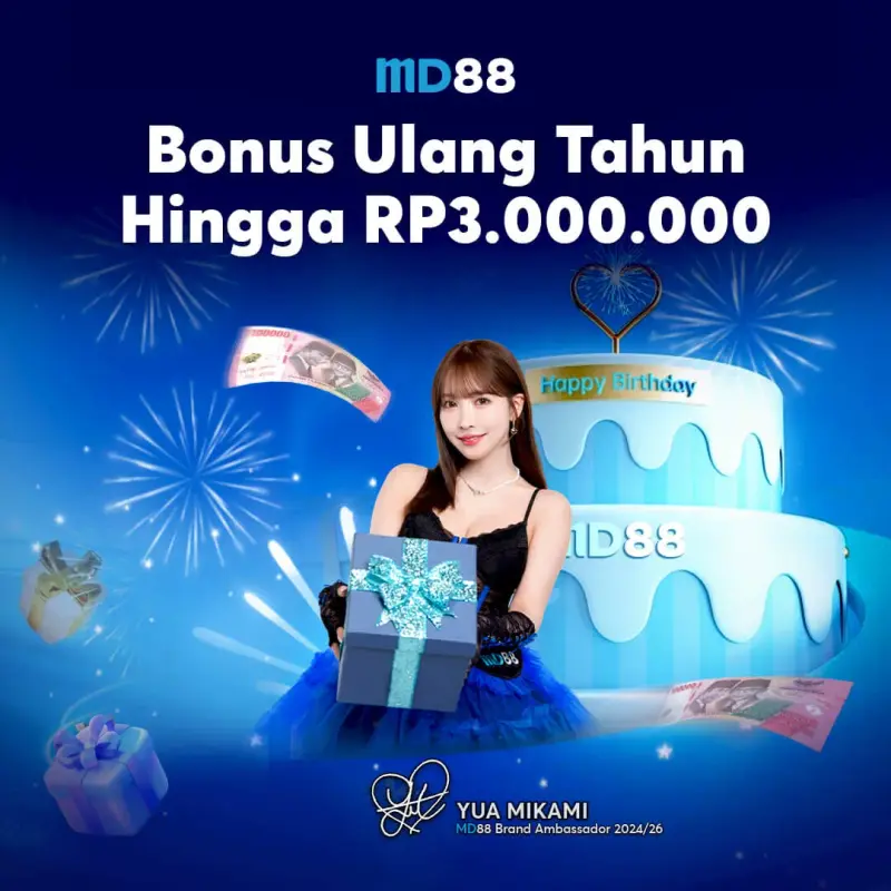 BONUS HADIAH ULANG TAHUN##Lengkapi hari spesialmu dengan hadiah tambahan dari MD88!