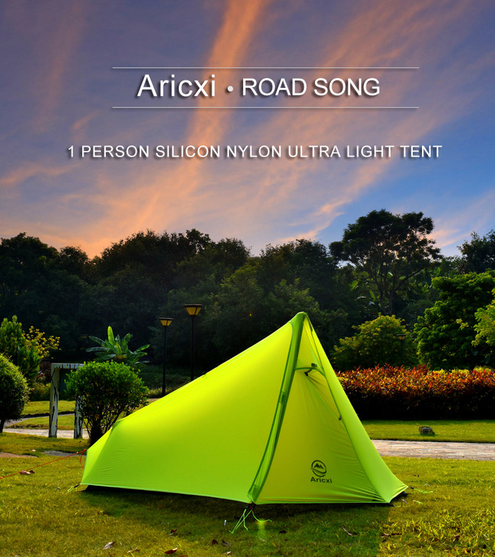 1 Person Outdoor Ultralight Camping Tent 3 Season Professional d Silnylon Rodl Ebay