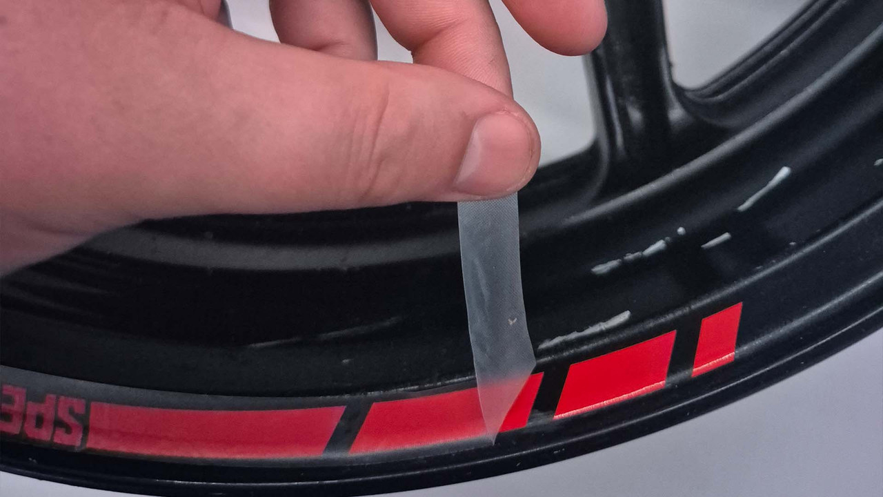 Peel Off the Transfer Tape