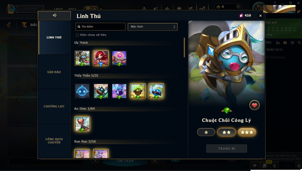 Acc DTCL # - Không Khung