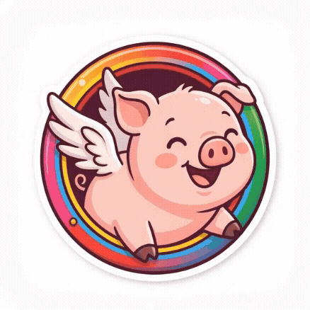 Свинка в круге