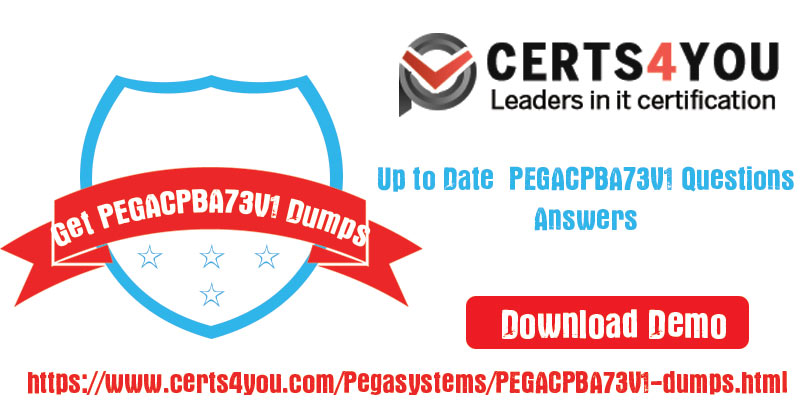 PEGACPBA73V1 Exam DUmps
