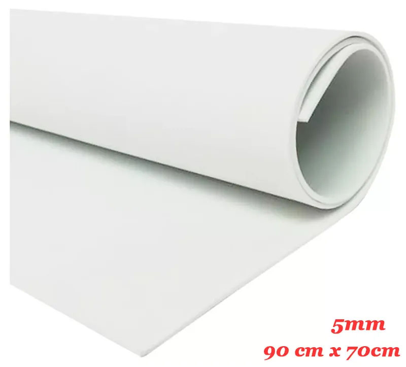 Fomy Blanco 90 X 70 Cm Làmina 5Mm, Industrial Goma eva Multiusos