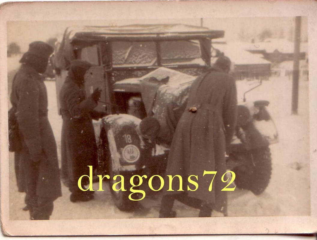 Kfz,Pkw Lkw Kübel Soldaten an Ost-Westfront mehr