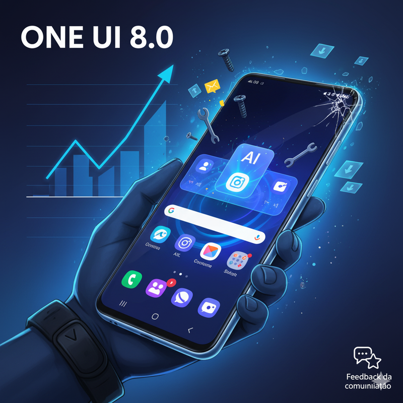 Finalmente Chegou: Samsung Libera One UI 8.0 para a Linha S24 e Além – Mas Será que Entrega a Revolução?