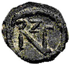 Glosario de monedas romanas. MONOGRAMA. 5