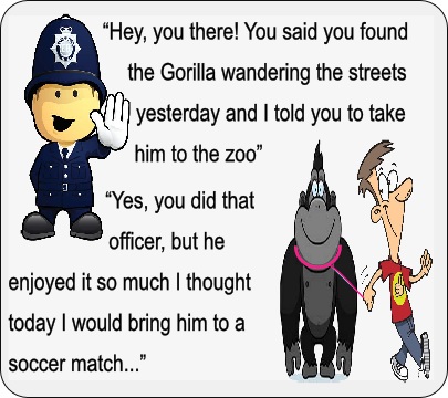 Gorilla Soccer Match 01
