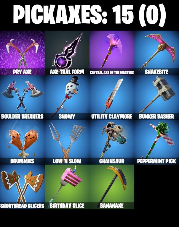 pickaxes comp