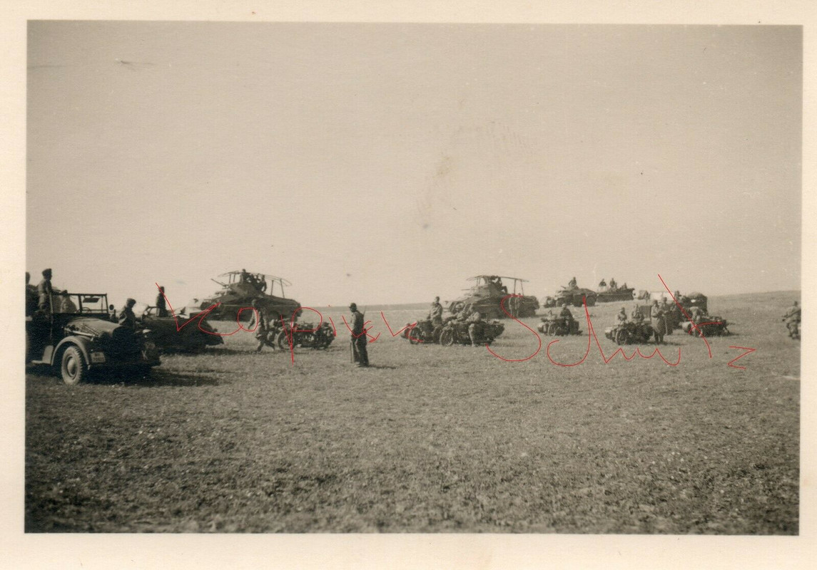 Wehrmacht Kampf Polen Russland Ostfront 8 Rad Panzer Spähwagen S