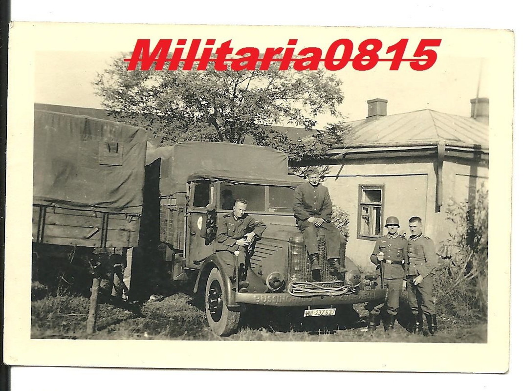 Schwerer Deutscher LKW Typ Büssing Nag Diesel rr