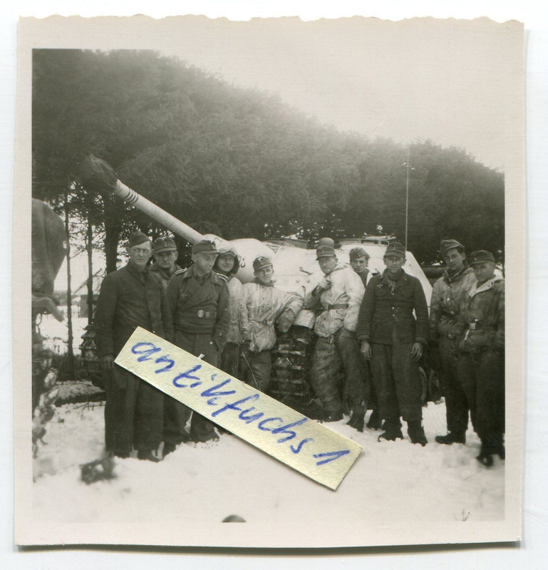 Panzer-Sturmgeschütz in weiß,Saukopfblende,Name,