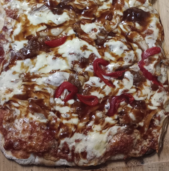 GOURMET POLLO A LA BARBACOA 1 MTRS (16 PORCIONES)