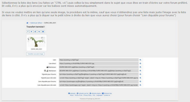 T&C - 2021-02-20 - PostImages (FAQ - 10 Génération des liens)