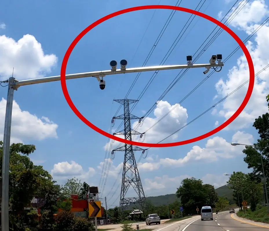 speed-cameras-Doi-Khun-Tan-road-thai