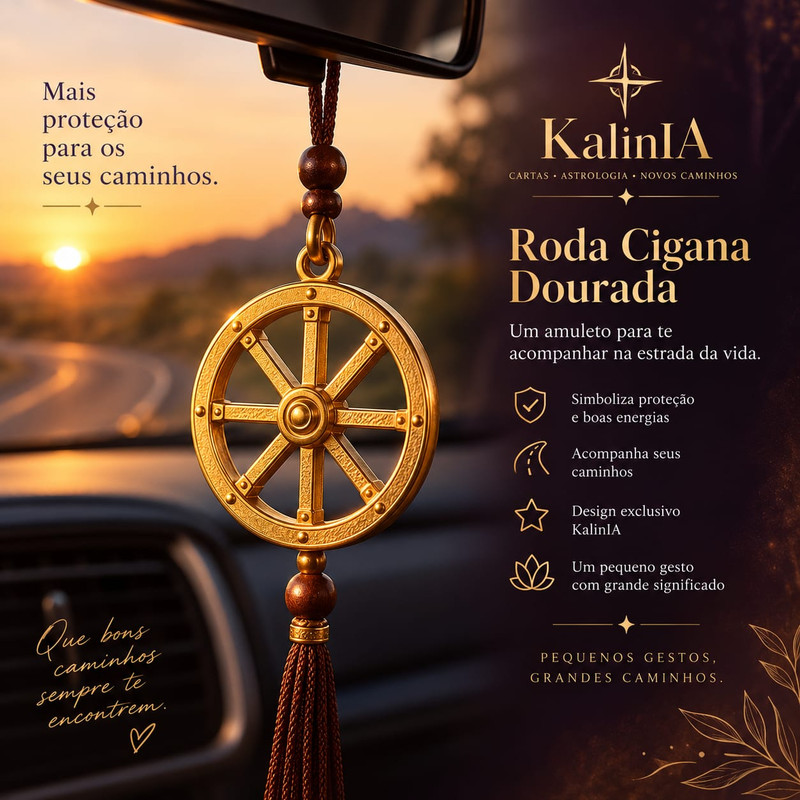 Roda Cigana Dourada KalinIA