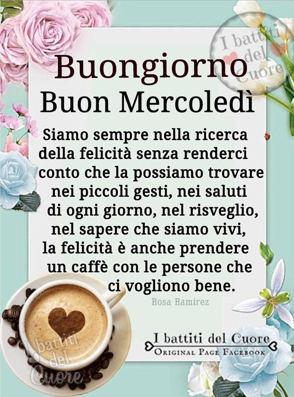 buongiorn omercoledi