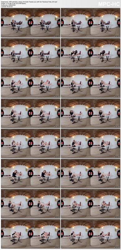 VRFootFetish_Sassy Ammalia Teases you with her Fabulous Feet_4K.