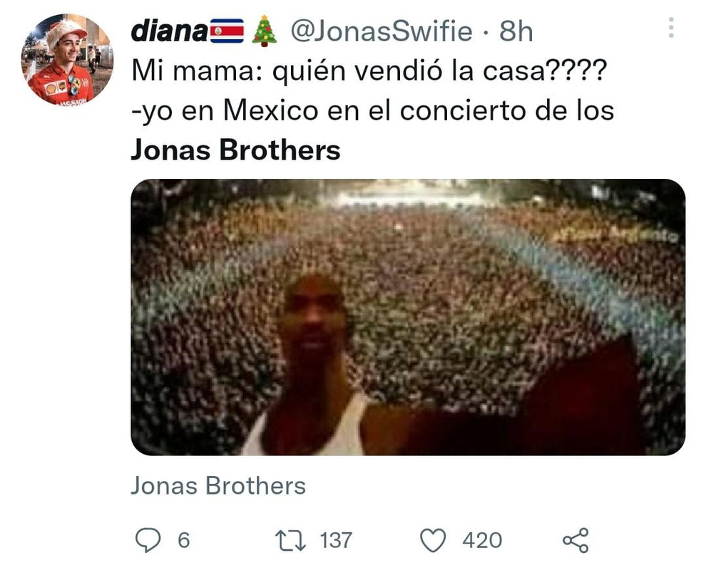 Usuarios comparten memes tras el anuncio de los conciertos de Jonas Brothers