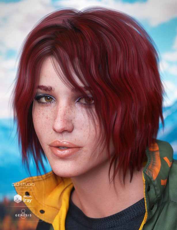 Riley Hair for Genesis 8 and Genesis 3 Female(s) Riley Hair for Genesis 8 and Genesis 3 Female(s)