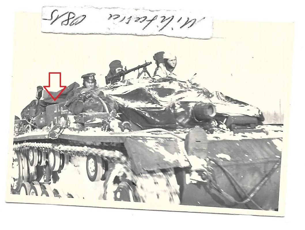 Winterschlacht Schweres Stug 3 Sturmgeschütz Name Brumn Ostfront