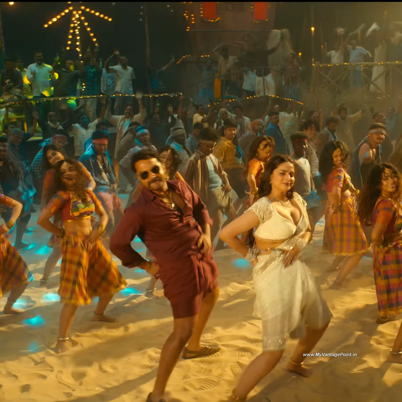 68 Ayesha Khan Hot Item Song MOTHA in Gangs of Godavari (2024)