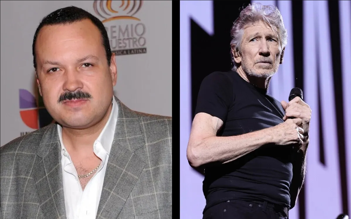Pepe Aguilar se pelea con esposa de integrante de Pink Floyd y lo critican