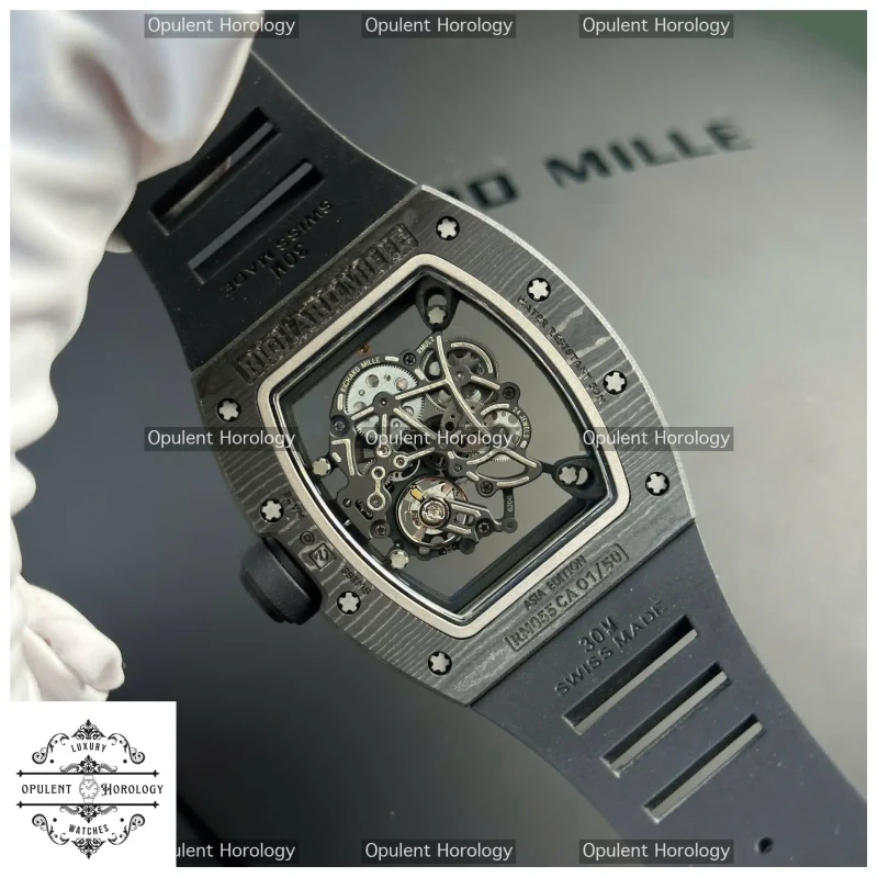 Richard Mille RM055 Bubba Watson Asia Edition - Carbon TPT 1:1 Super Clone