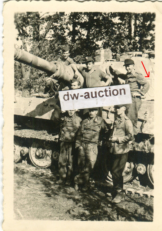 Panzer Königstiger King Tiger Jagdpanzer Nummer 331 nach Gefecht