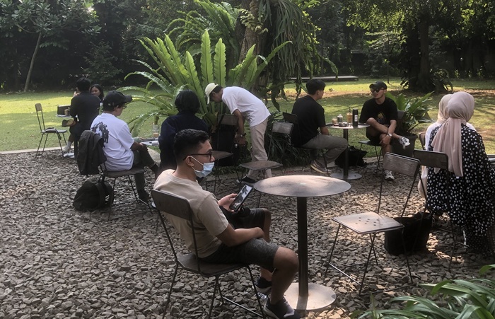 Suasana Masagi Koffee di Bandung, Jawa Barat,