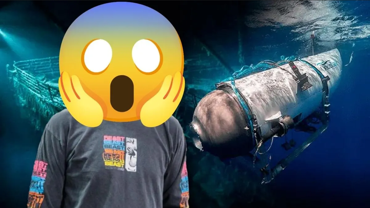 Youtuber estuvo a punto de viajar en el submarino para ver restos del Titanic