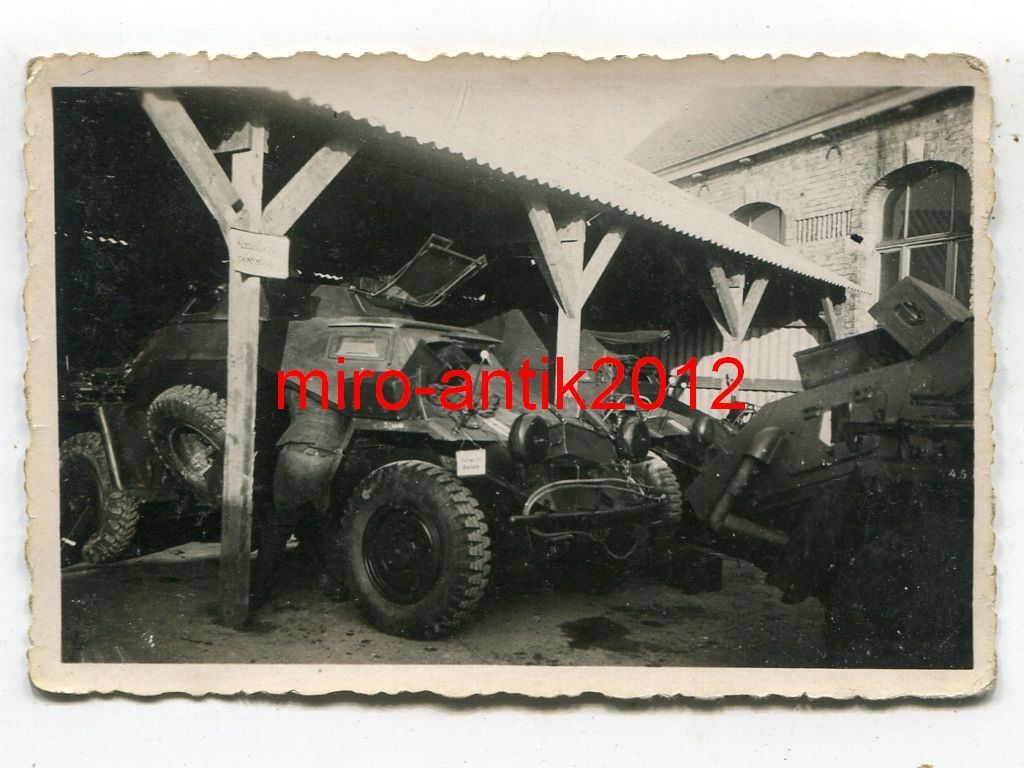 Foto, Wehrmacht, Sdkfz, leichter Panzerspähwagen