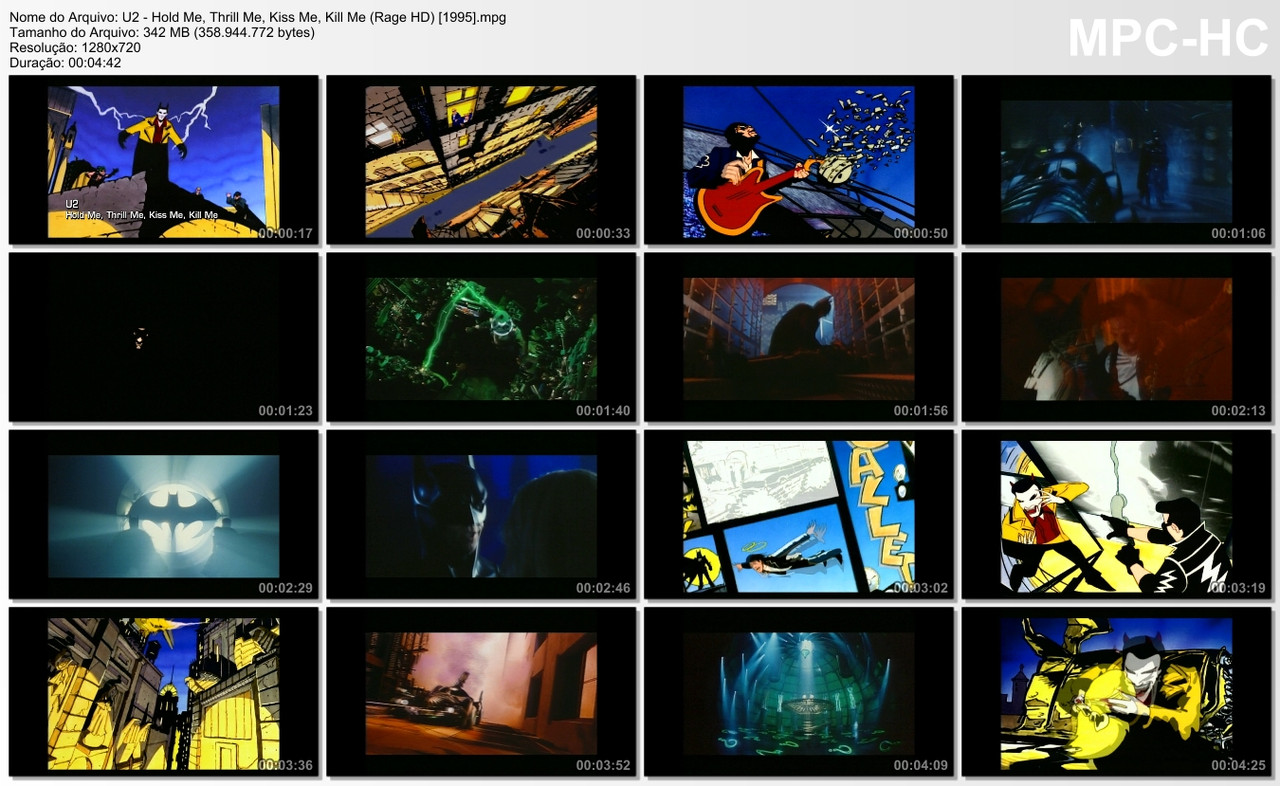 U2 - Hold Me, Thrill Me, Kiss Me, Kill Me (Rage HD) [1995]
