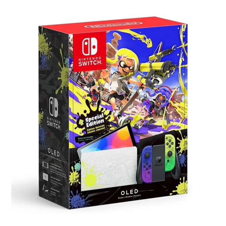 Walmart Nintendo Switch oled edicion splatoon 3